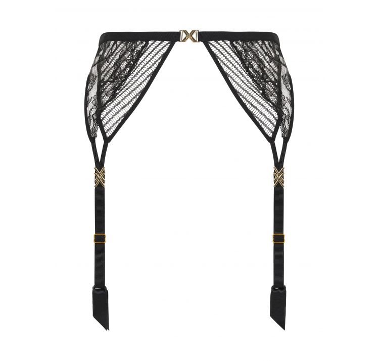 CHANTELLE X txture koronkowy pas do poŃczoch