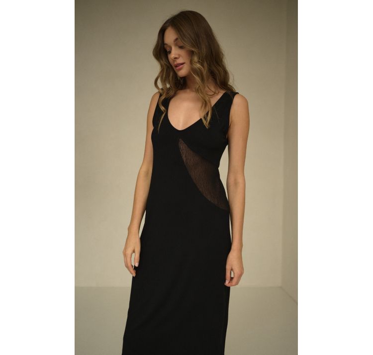 SLEEPLESS IN WARSAW koszulka nocna jassmine wiskoza bambusowa