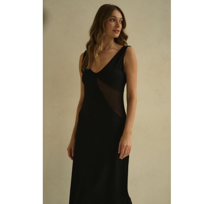 SLEEPLESS IN WARSAW koszulka nocna jassmine wiskoza bambusowa