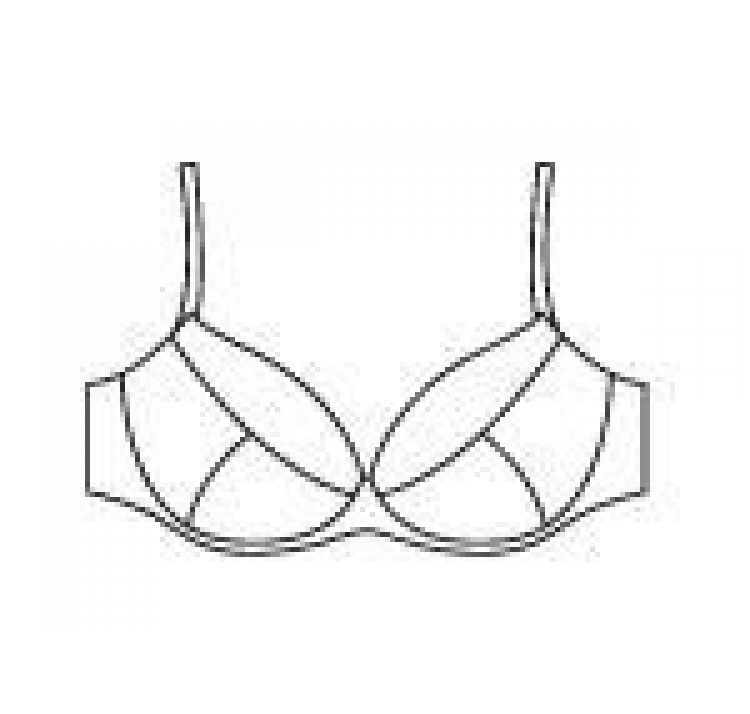 AVOCADO amber biustonosz