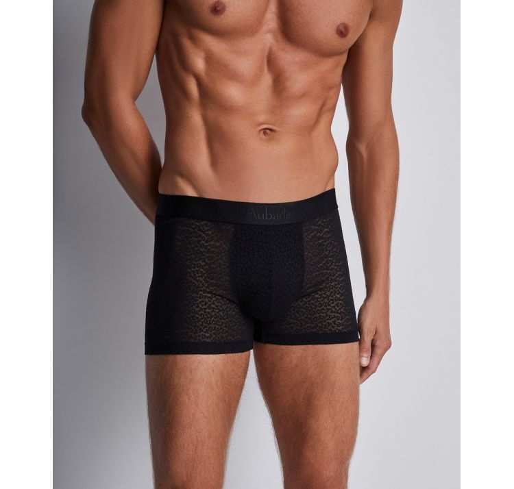 AUBADE PARIS men`s boxer koronkowe bokserki mĘskie w zwierzĘcy wzÓr
