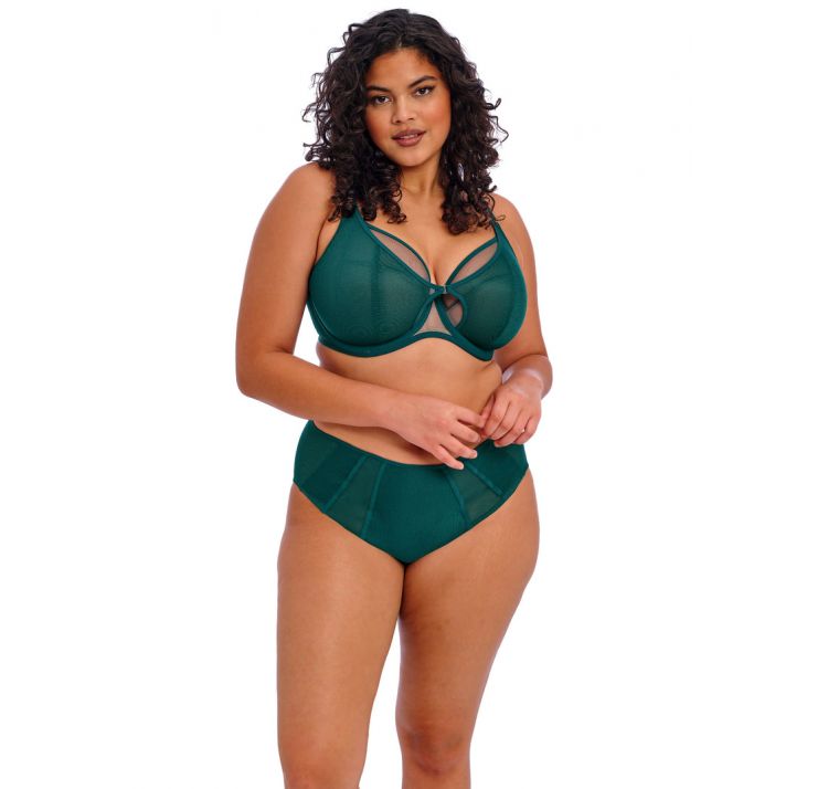 ELOMI kintai tiulowy biustonosz plunge bra