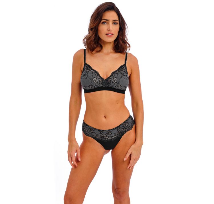 WACOAL florilege koronkowa braletka bez fiszbin