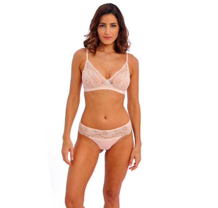 WACOAL florilege koronkowa braletka bez fiszbin