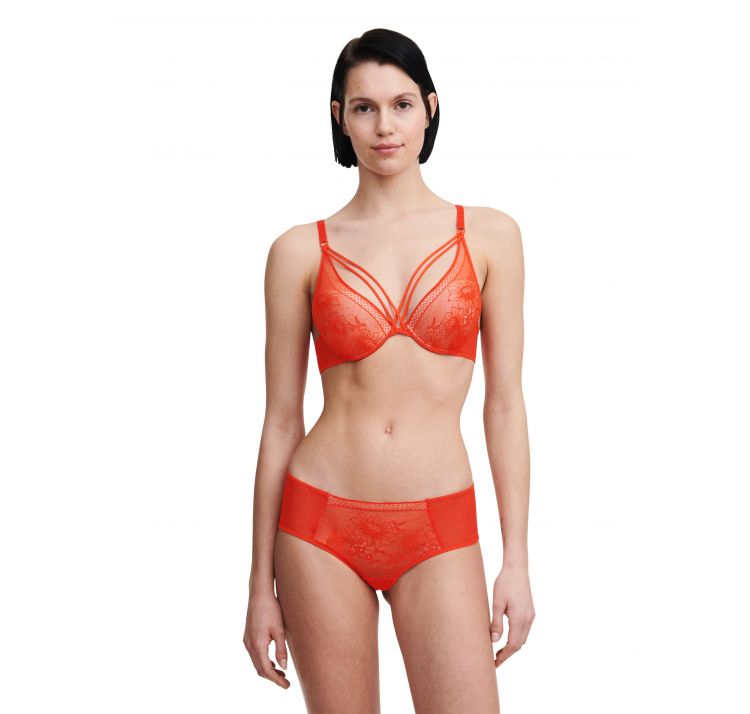 PASSIONATA rebecca koronkowy lekko usztywniany biustonosz plunge