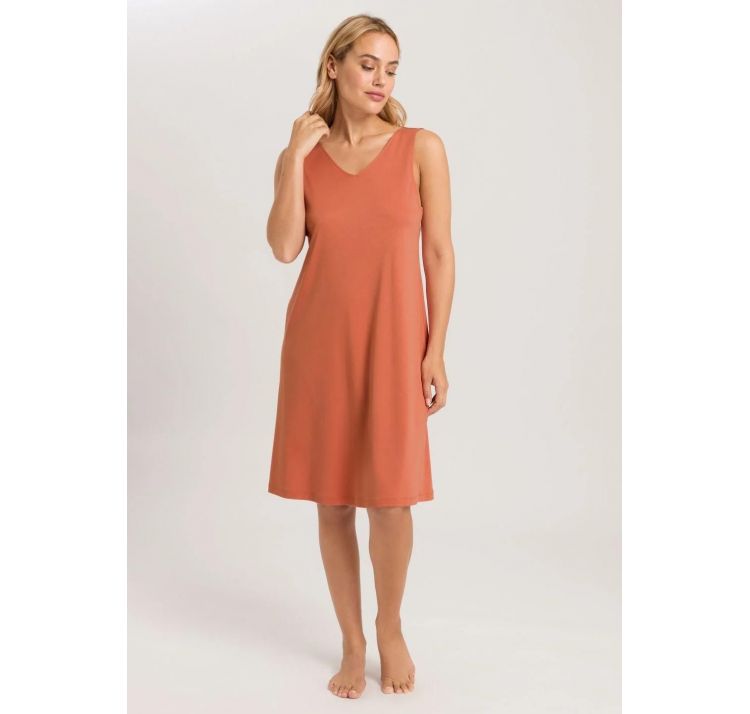 HANRO emma koszulka bez rĘkawÓw 95cm baweŁna + jedwab