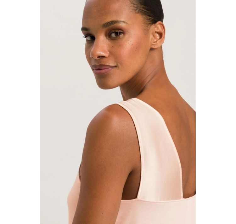 HANRO emma koszulka bez rĘkawÓw 95cm baweŁna + jedwab