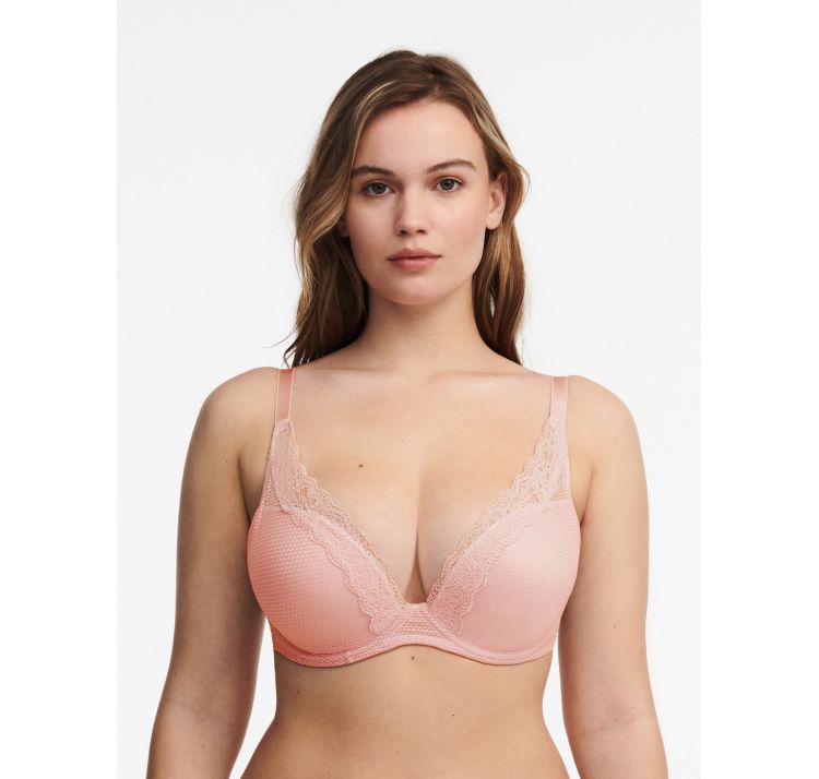 PASSIONATA brooklyn biustonosz koronkowy plunge t-shirt bra