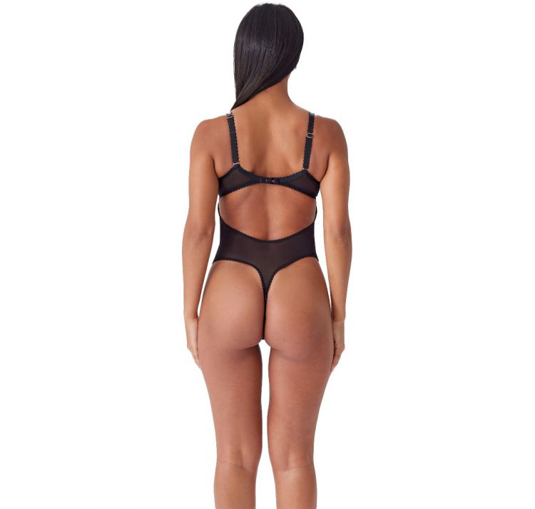 GOSSARD vip taboo koronkowe body z miseczkĄ na fiszbinie