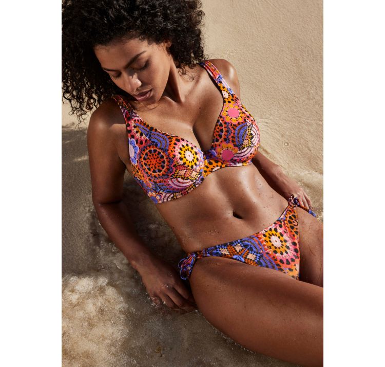 FREYA SWIM santiago nights wiĄzane majtki bikini