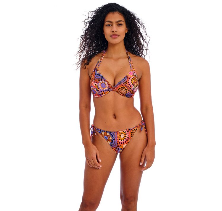 FREYA SWIM santiago nights wiĄzane majtki bikini