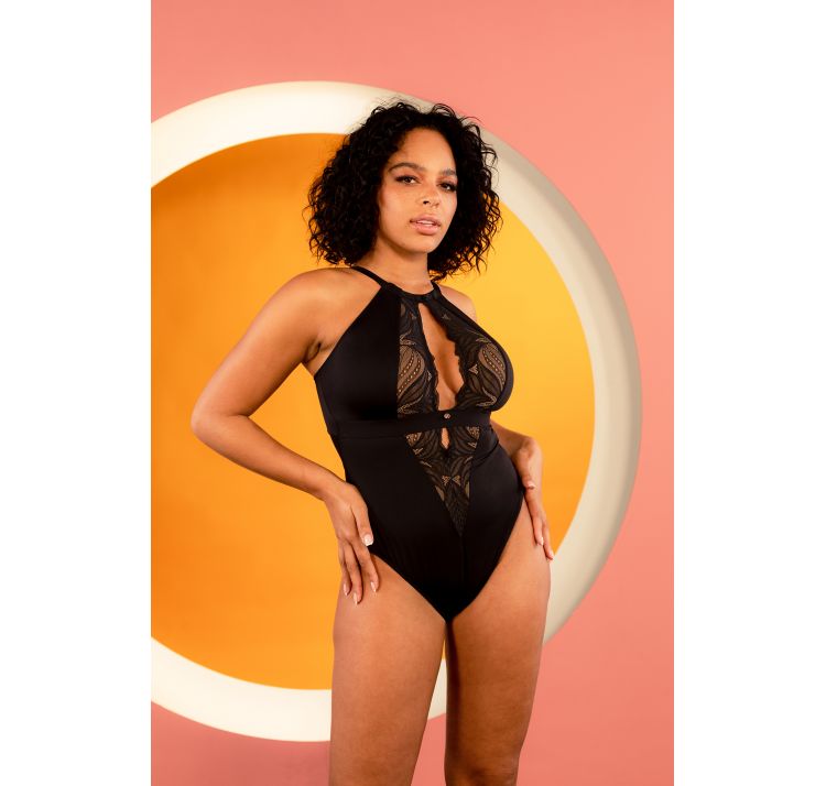 SCANTILLY indulgence strace lace body koronkowe body bez fiszbin