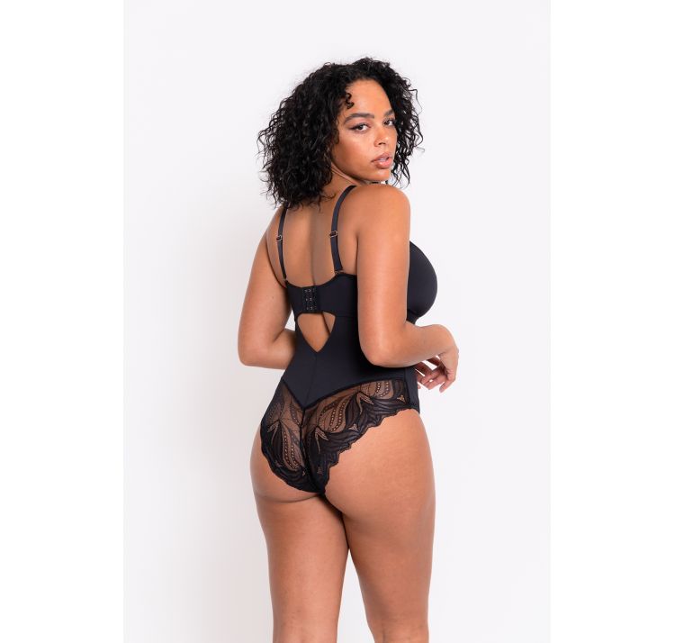 SCANTILLY indulgence strace lace body koronkowe body bez fiszbin