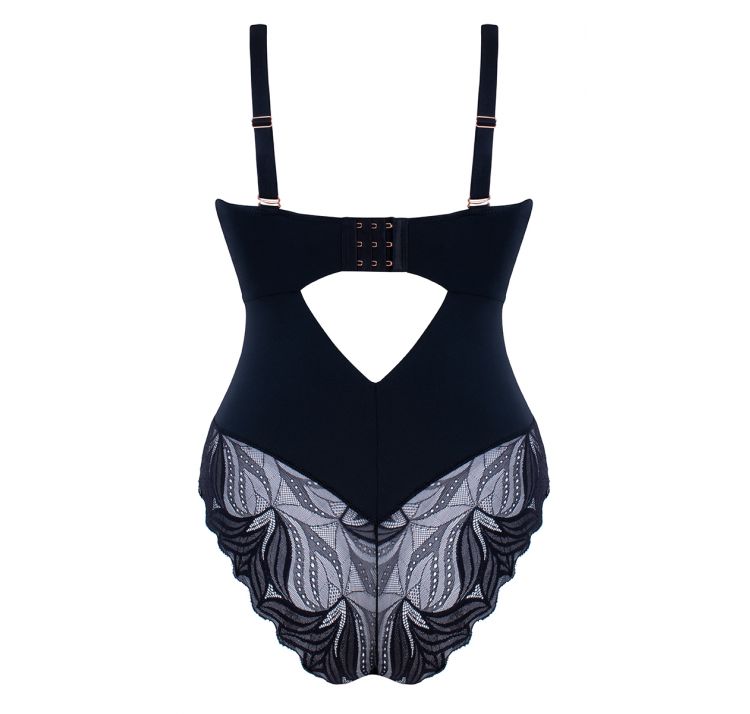 SCANTILLY indulgence strace lace body koronkowe body bez fiszbin
