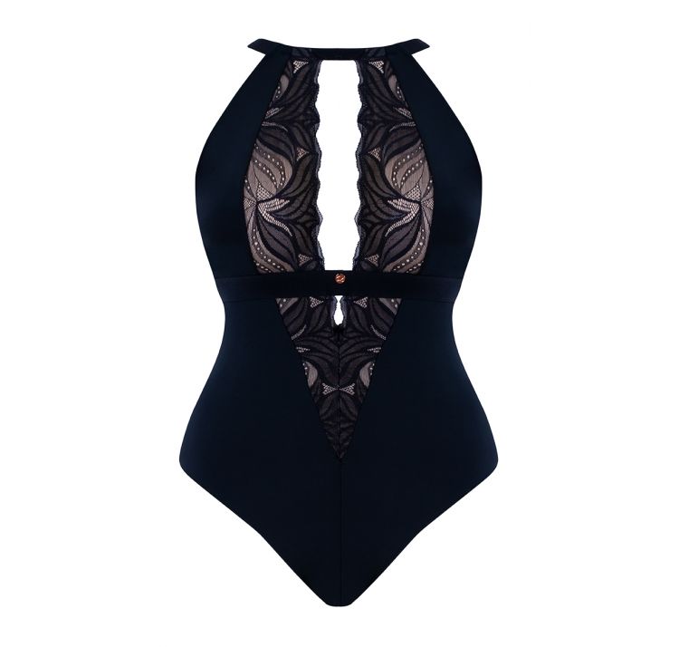 SCANTILLY indulgence strace lace body koronkowe body bez fiszbin