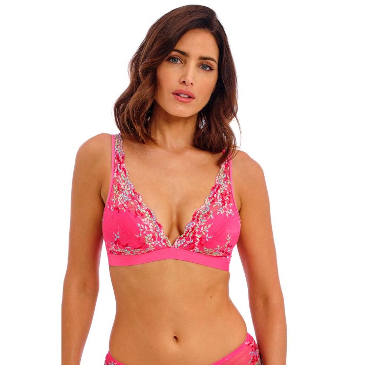WACOAL embrace lace soft cup bra koronkowa braletka