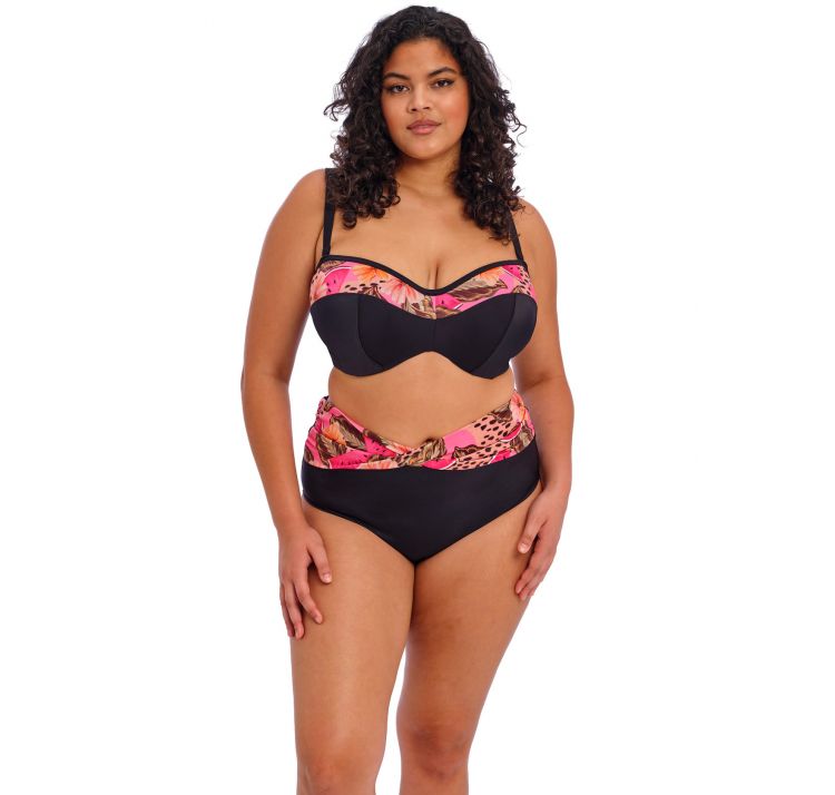 ELOMI SWIM cabana nights gÓra od bikini z odpinanymi ramiĄczkami bandeau