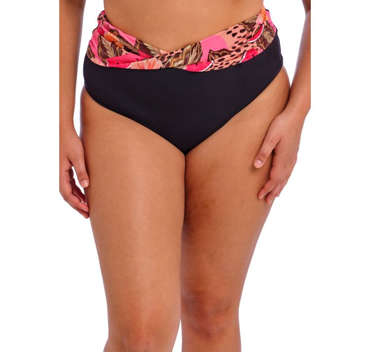 ELOMI SWIM cabana nights wysokie majtki bikini full brief
