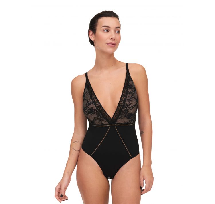 PASSIONATA olivia seksowne body z koronkĄ i odkrytymi plecami