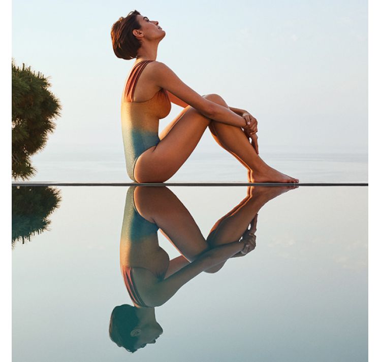 EMPREINTE SWIM aura jednoczĘŚciowy kostium kĄpielowy bez fiszbin