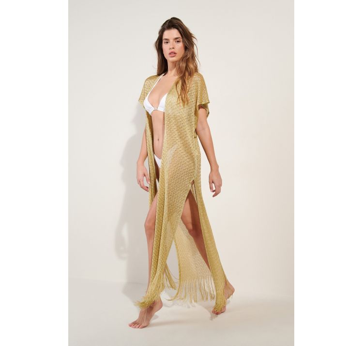 PAIN DE SUCRE gilia 35 aŻurowa tunika plaŻowa