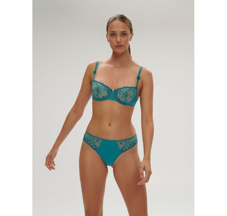 SIMONE PERELE delice koronkowy biustonosz half cup