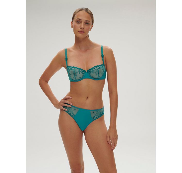 SIMONE PERELE delice koronkowy biustonosz half cup