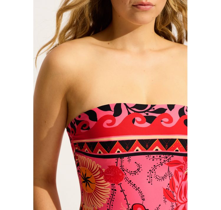 SEAFOLLY atlantis jednoczĘŚciowy strÓj kĄpielowy z odpinanymi ramiĄczkami