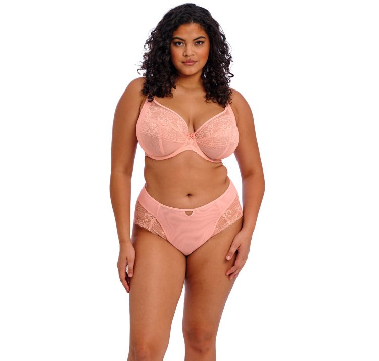 ELOMI kendra tiulowo-koronkowy biustonosz plunge bra