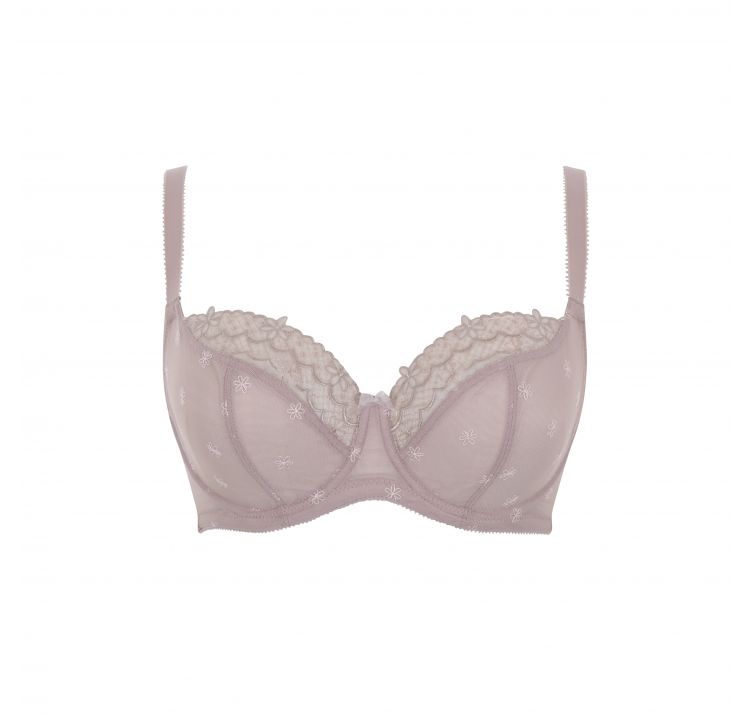 PANACHE blossom koronkowy biustonosz balkonetka