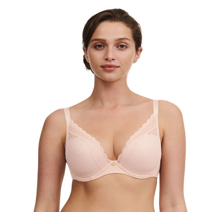 CHANTELLE EASY FEEL norah chic lekko usztywniany biustonosz plunge