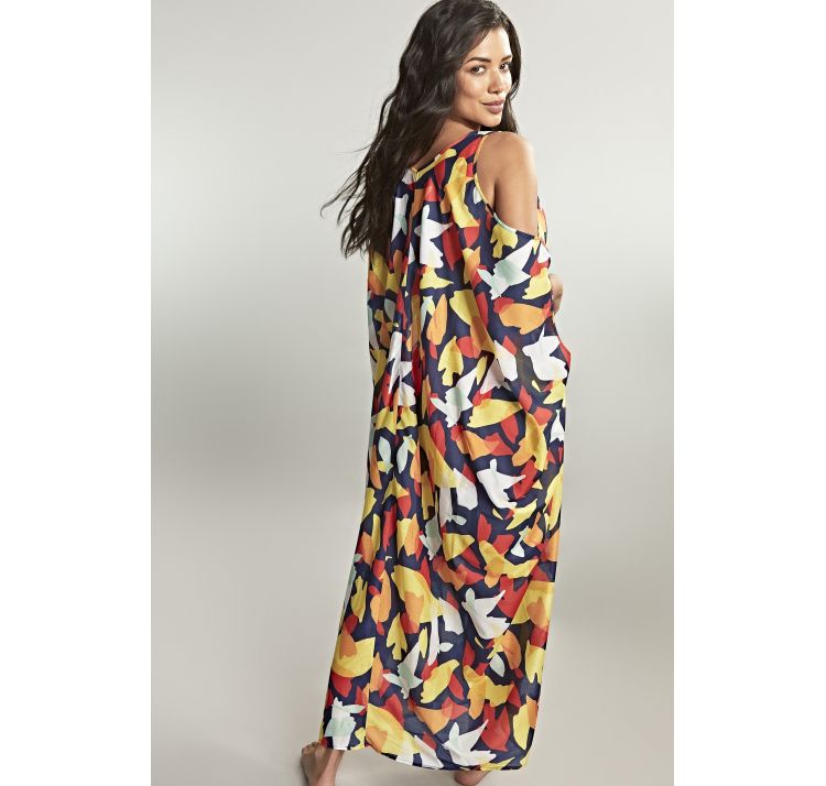 PANACHE SWIM puglia tammy dŁugi kaftan sukienka