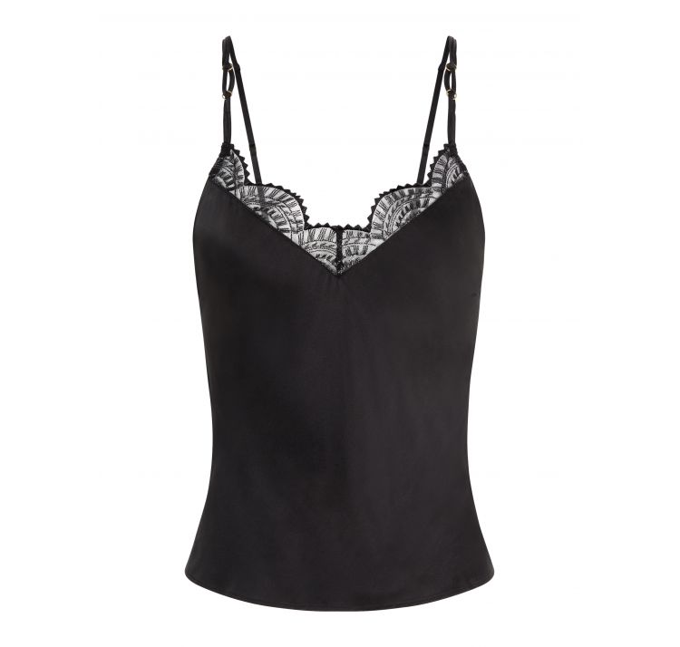 CHANTELLE mystic dream jedwabny top z koronkĄ