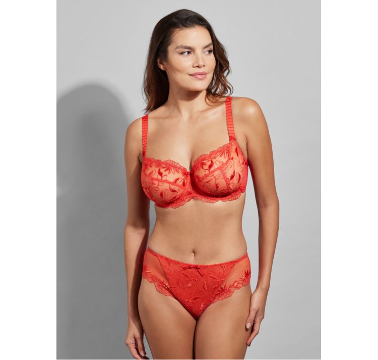 EMPREINTE anouk koronkowy biustonosz na fiszbinie low-necked bra