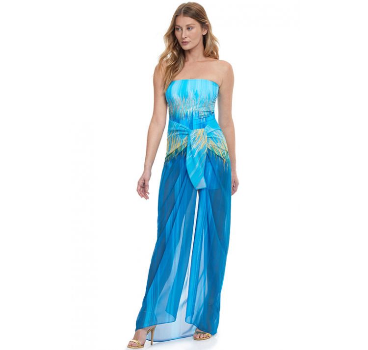 GOTTEX moroccan sky pareo plaŻowe