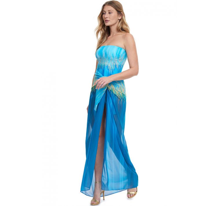 GOTTEX moroccan sky pareo plaŻowe