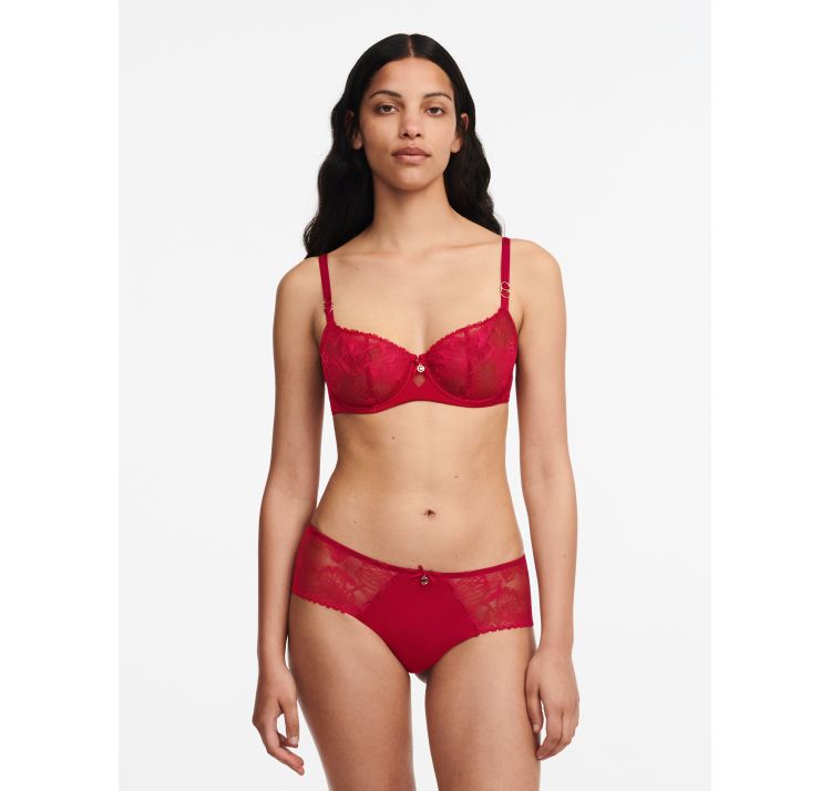 CHANTELLE orchids koronkowy biustonosz half-cup