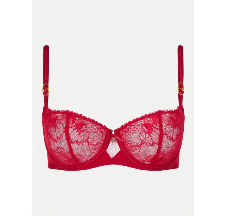 CHANTELLE orchids koronkowy biustonosz half-cup