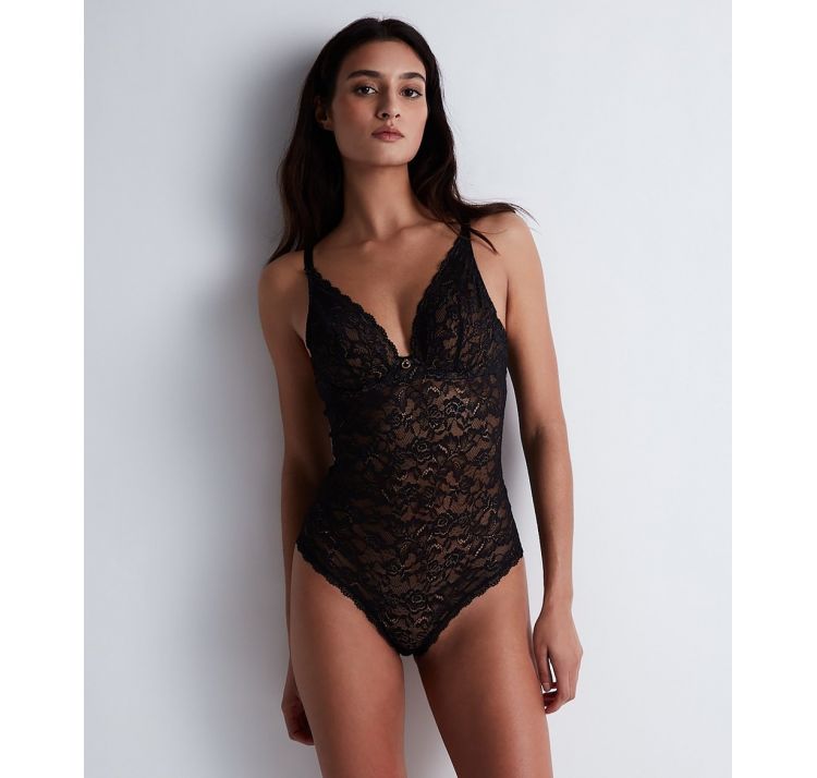 AUBADE PARIS rosessence koronkowe body z miskĄ na fiszbinach