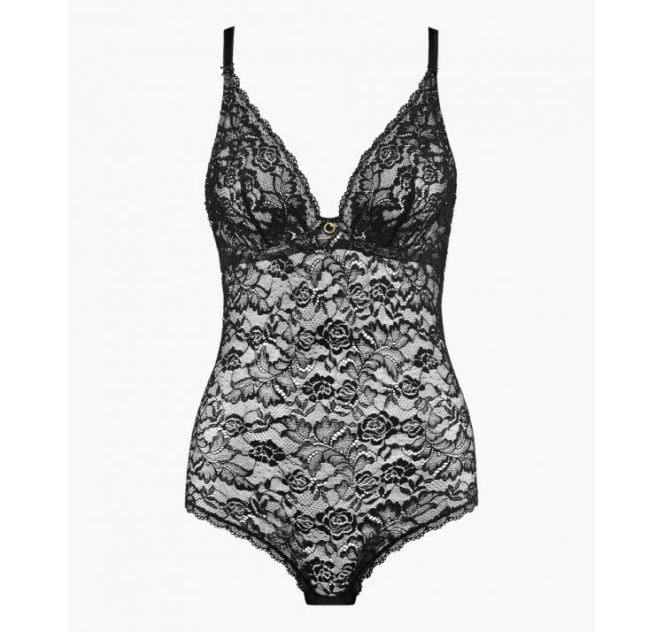 AUBADE PARIS rosessence koronkowe body z miskĄ na fiszbinach