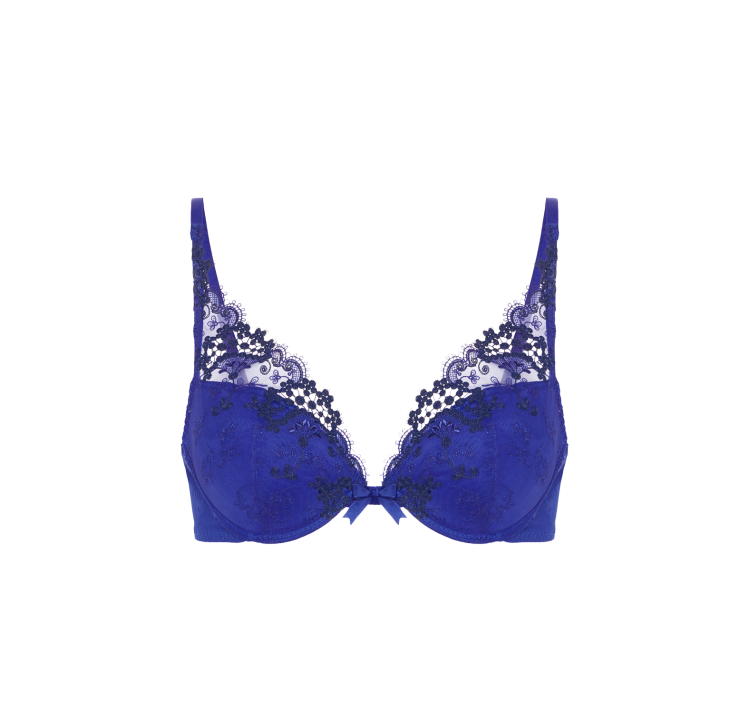 SIMONE PERELE wish koronkowy biustonosz push up z wyjmowanymi wkŁadkami