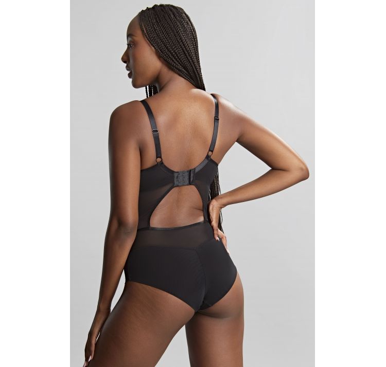 PANACHE tango essence tiulowe body z biustonoszem plunge