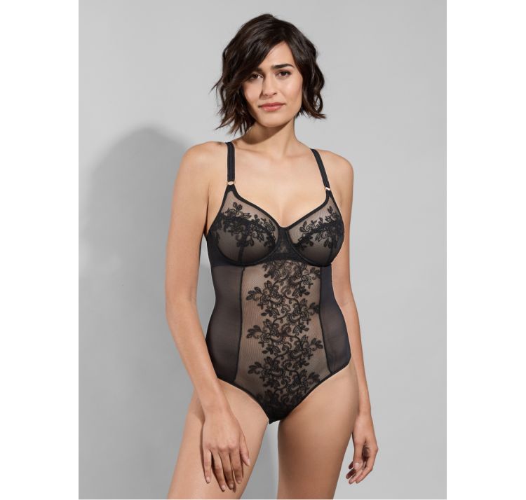 EMPREINTE paola koronkowe body z fiszbinami