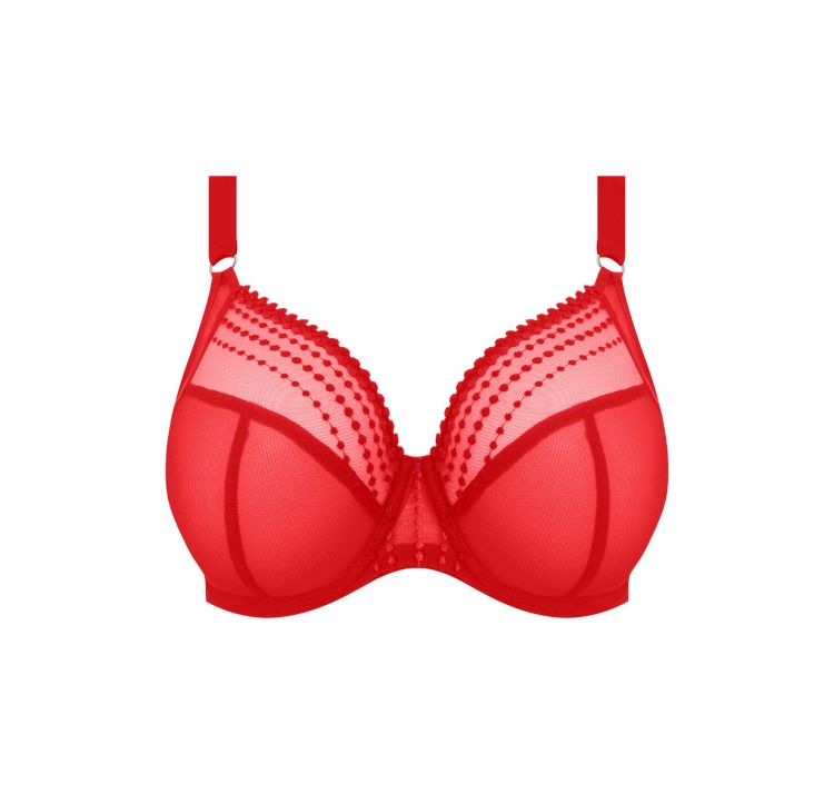 ELOMI matilda tiulowy biustonosz plunge