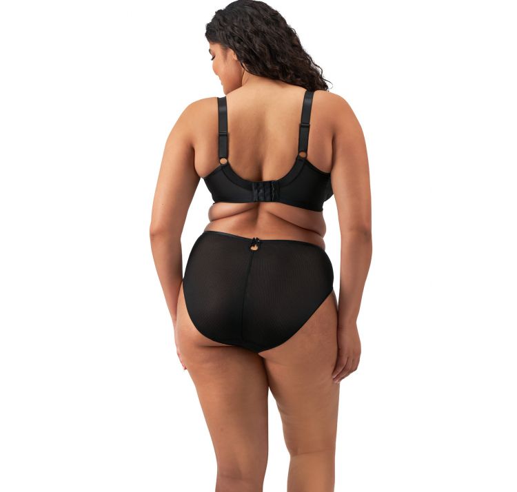 ELOMI teagan tiulowy biustonosz z haftem plunge bra