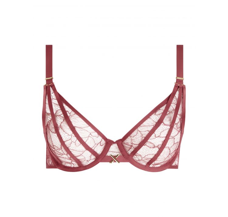 CHANTELLE X xqusite koronkowy biustonosz plunge