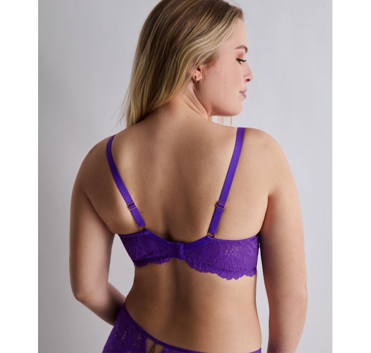 AUBADE PARIS flowermania koronkowy biustonosz balkonetka