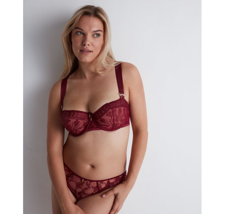 AUBADE PARIS magnetic spell koronkowy biustonosz balkonetka