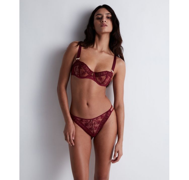 AUBADE PARIS magnetic spell koronkowy biustonosz balkonetka