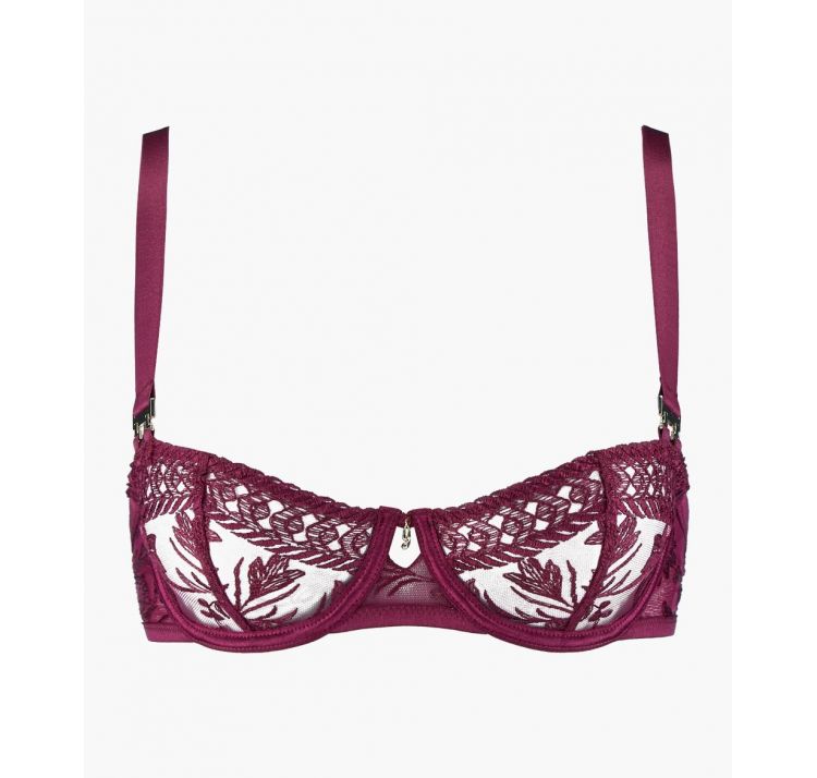 AUBADE PARIS magnetic spell koronkowy biustonosz balkonetka